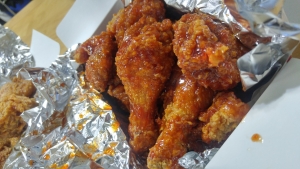 韓国の定番”チメク”しました