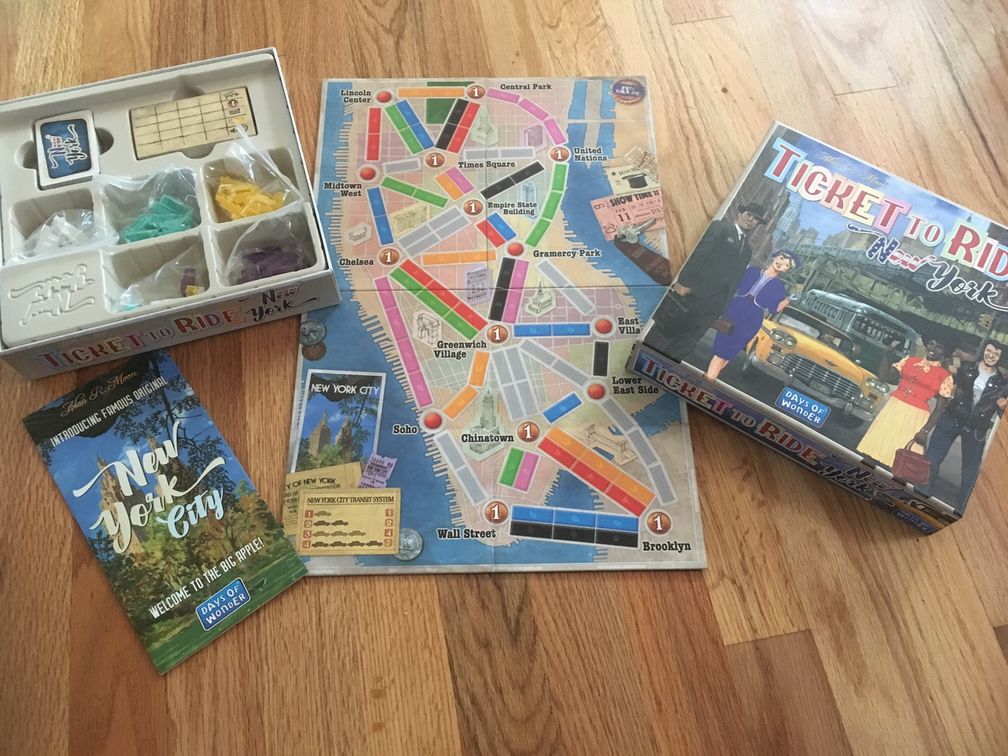 ボードゲーム　Ticket to Ride