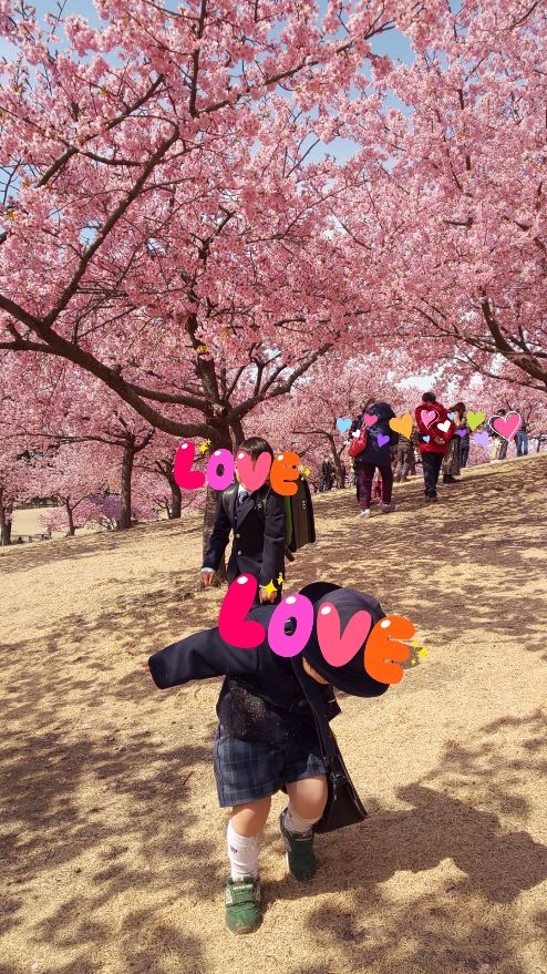 母も背中で語りたい☆