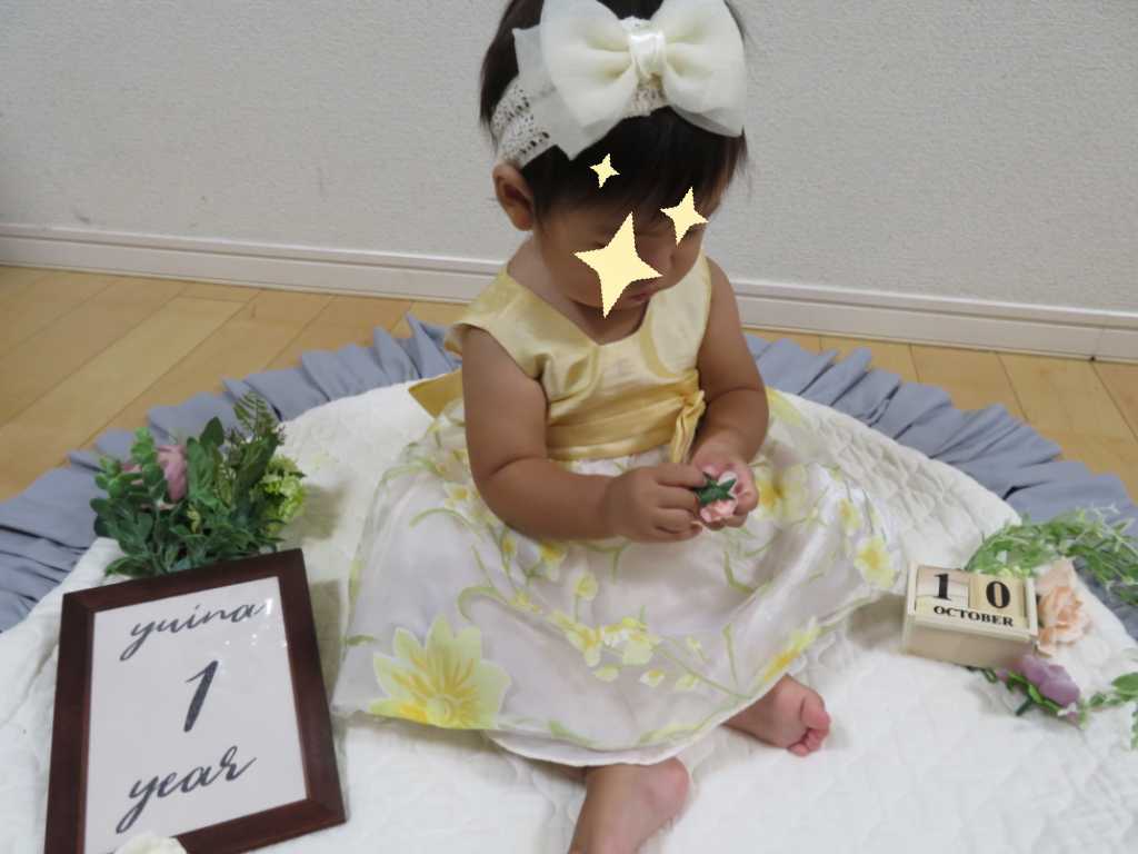 かわいいかわいい１歳のお誕生日！！