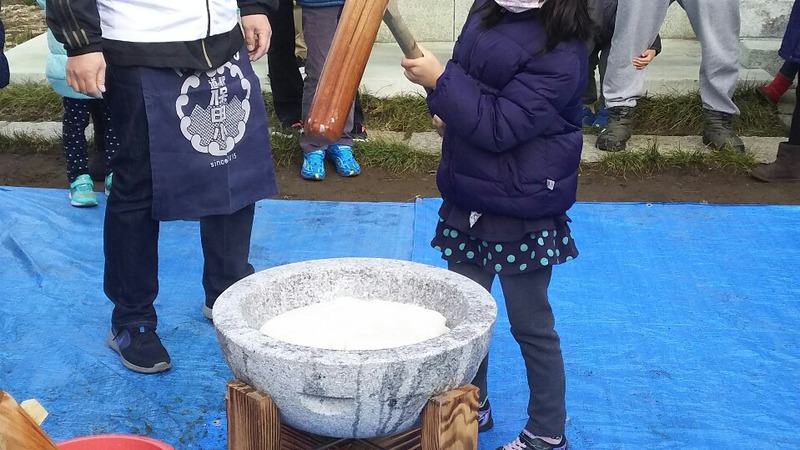 餅つき大会★