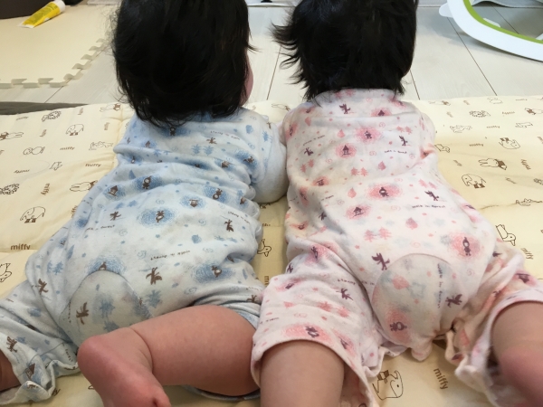 双子育児と在宅ワーク