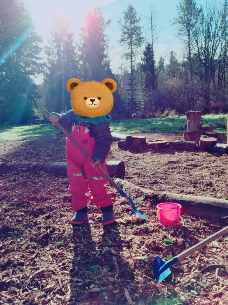 シアトル、森の幼稚園☆