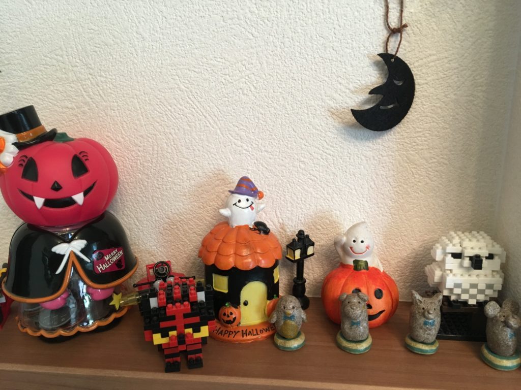 ハロウィンの飾り