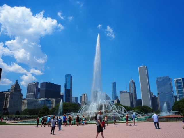 Buckingham Fountain（バッキンガム噴水）