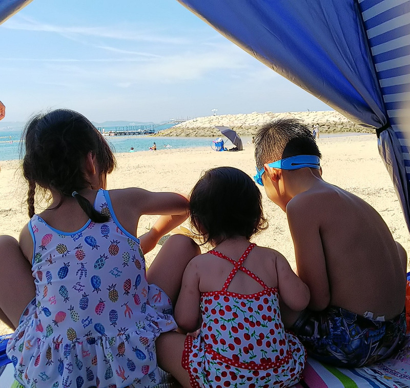 海だ！パンダだ！