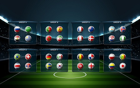 サッカーワールドカップ対戦表