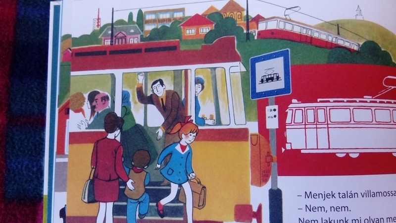 路面電車VILLAMOS(ヴィッラモシュ)