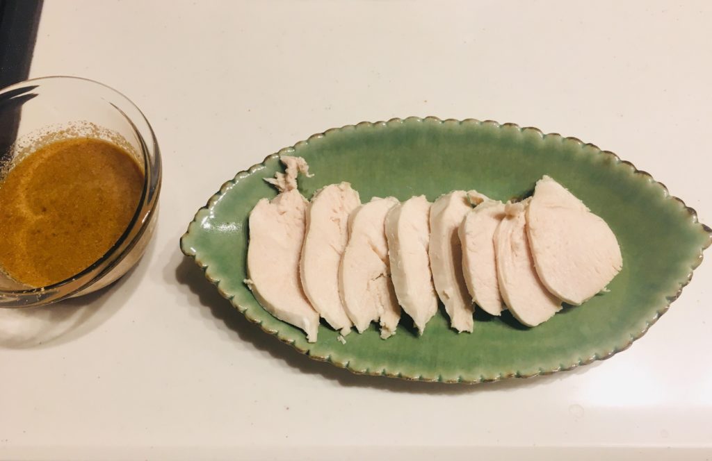 ゆで鶏～手作りドレッシングがけ～