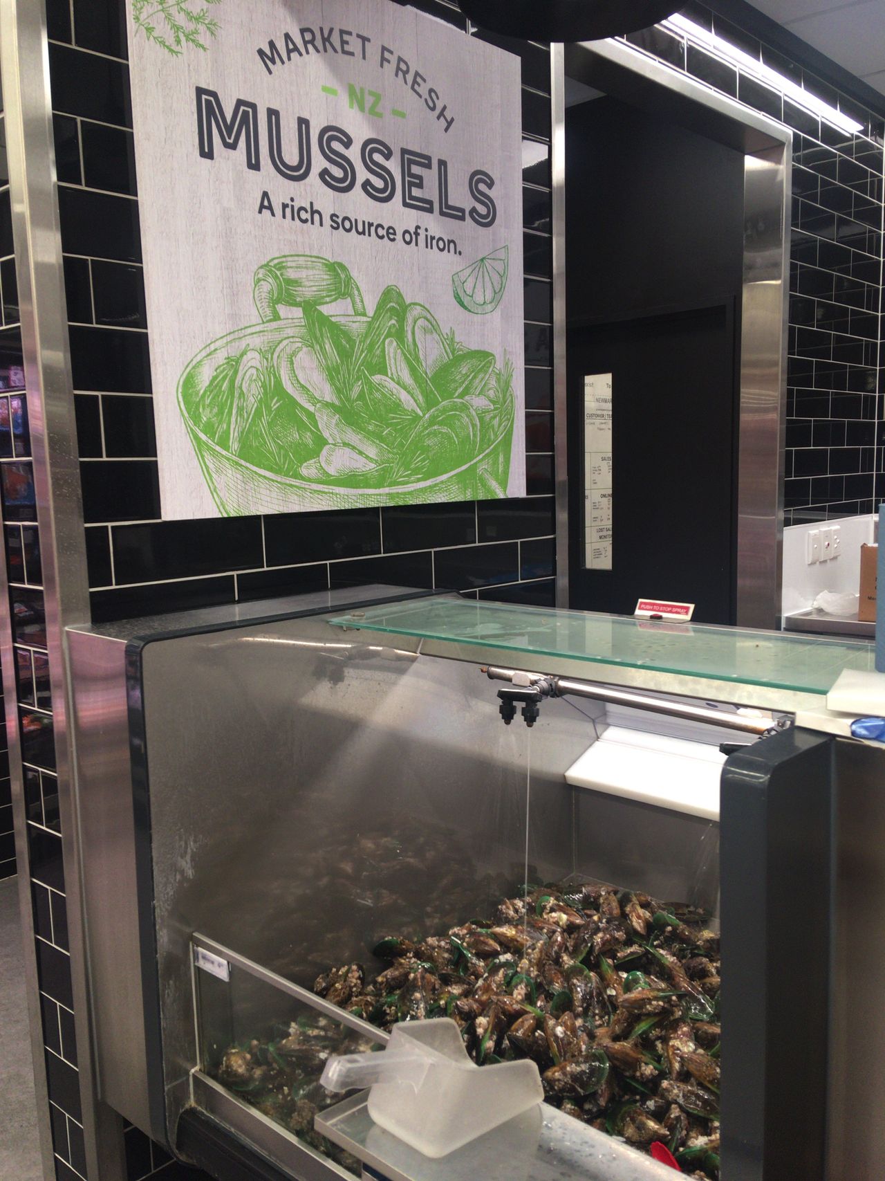 ニュージーランドの海の幸