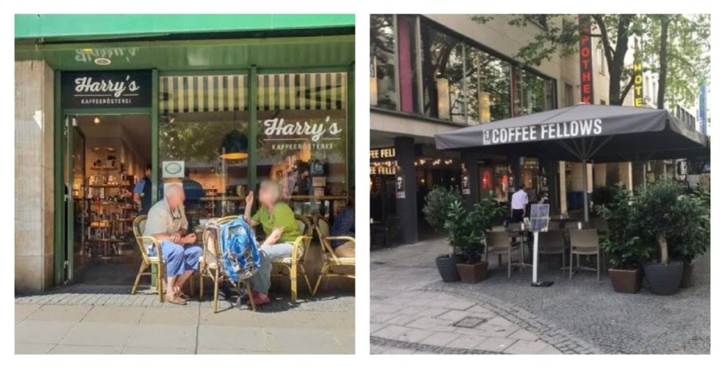 ドイツのカフェ