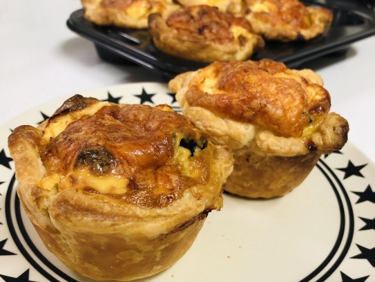 出来上がりキッシュ