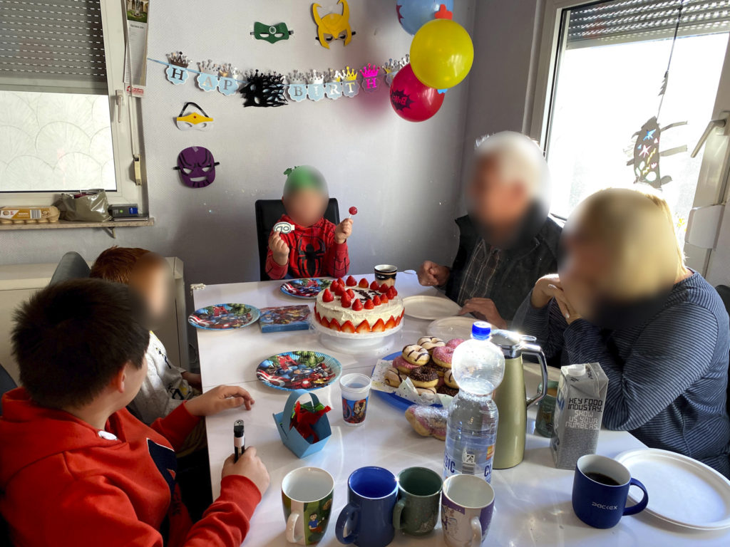 息子の誕生日会