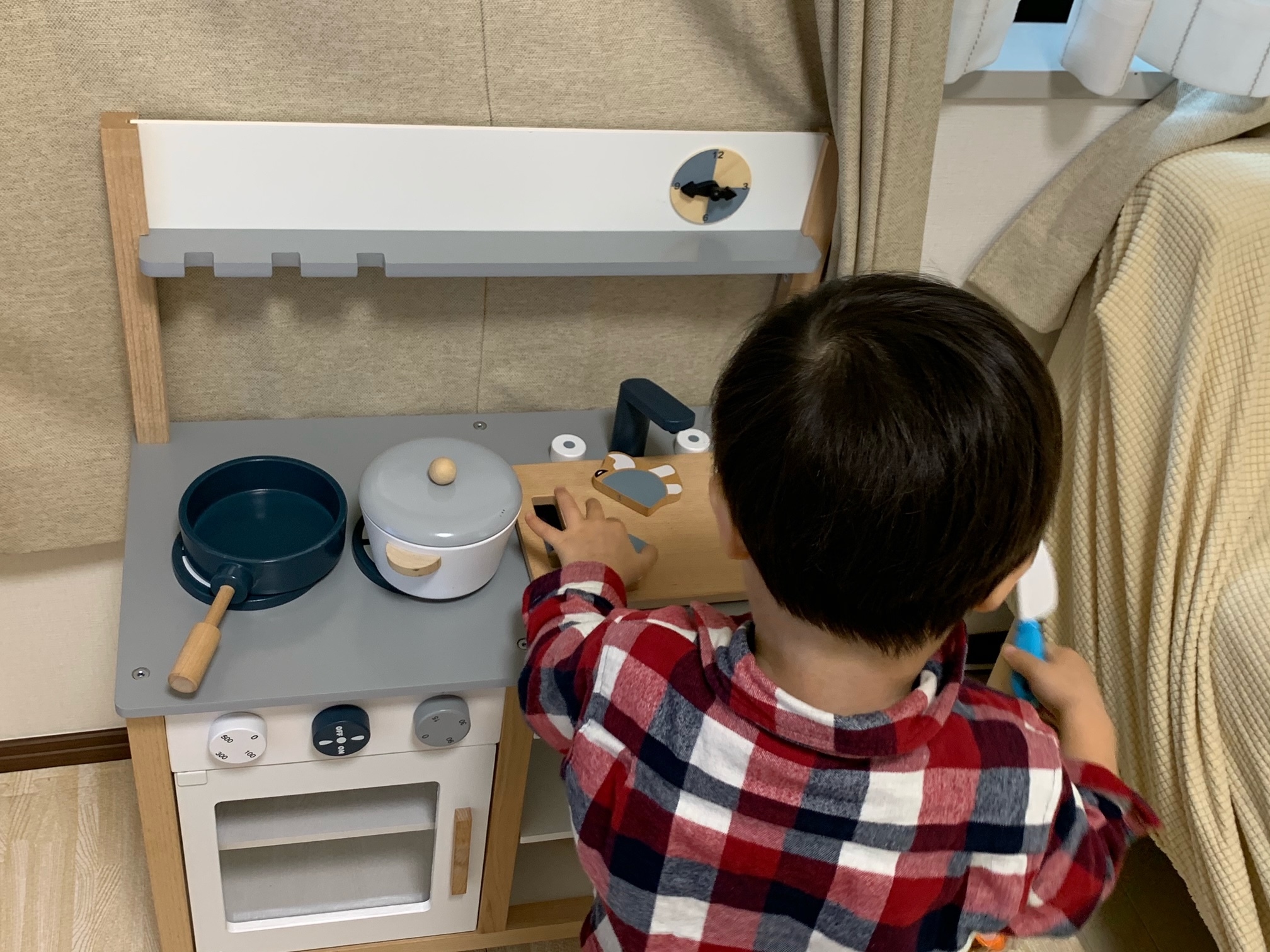 我が家の小さなコックさん