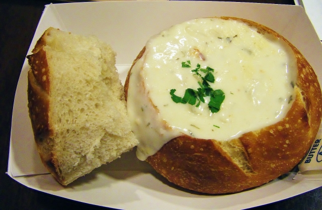 クラムチャウダー