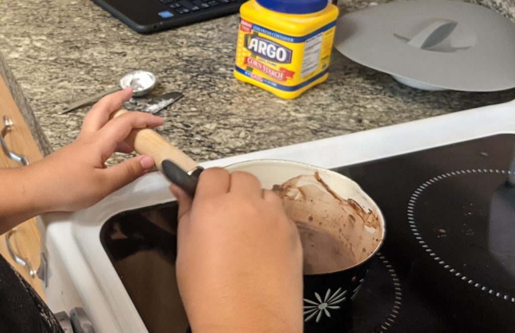 リモートで料理の授業