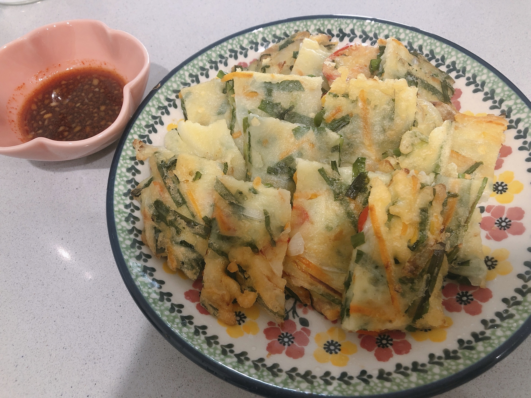 超簡単☆野菜チヂミの作り方