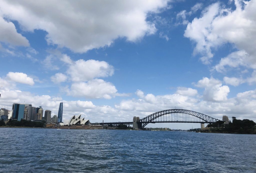 ハーバーブリッジとオペラハウス