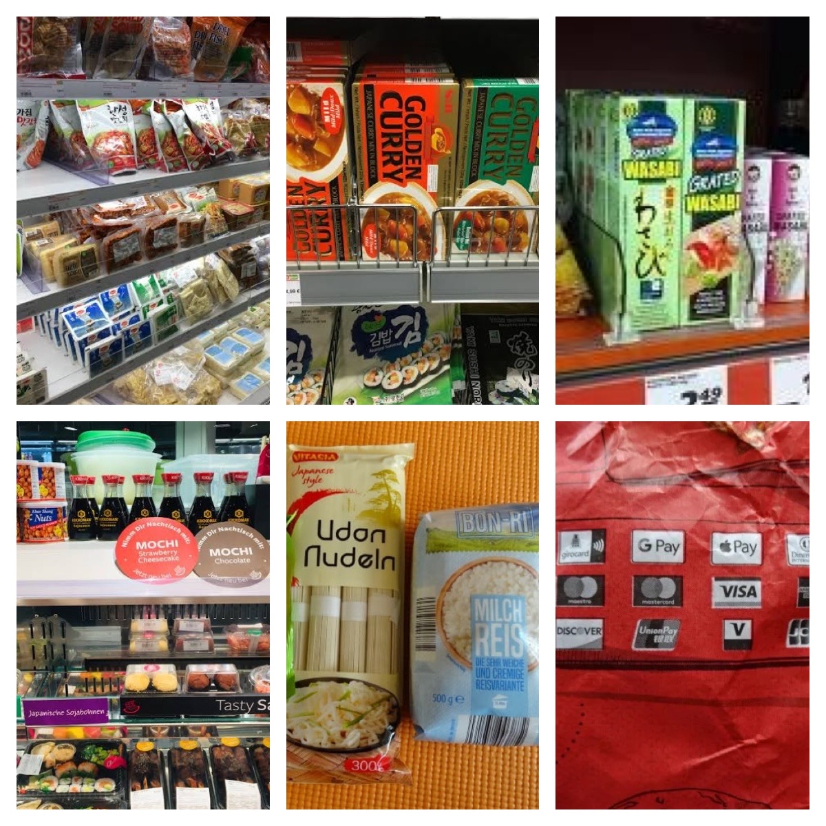 ドイツで日本食材購入