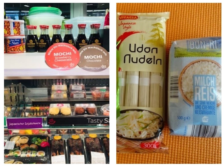 近所のスーパーの日本食
