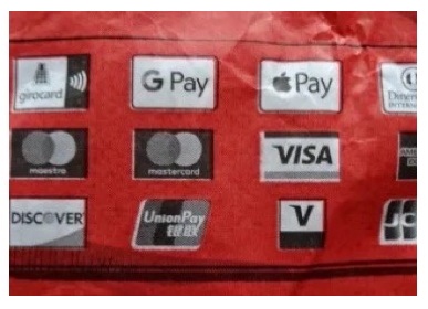 キャッシュレス対応の袋