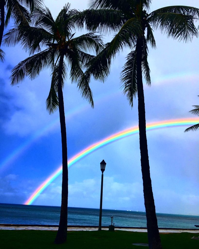 ダブルレインボー