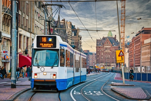 アムステルダムの街