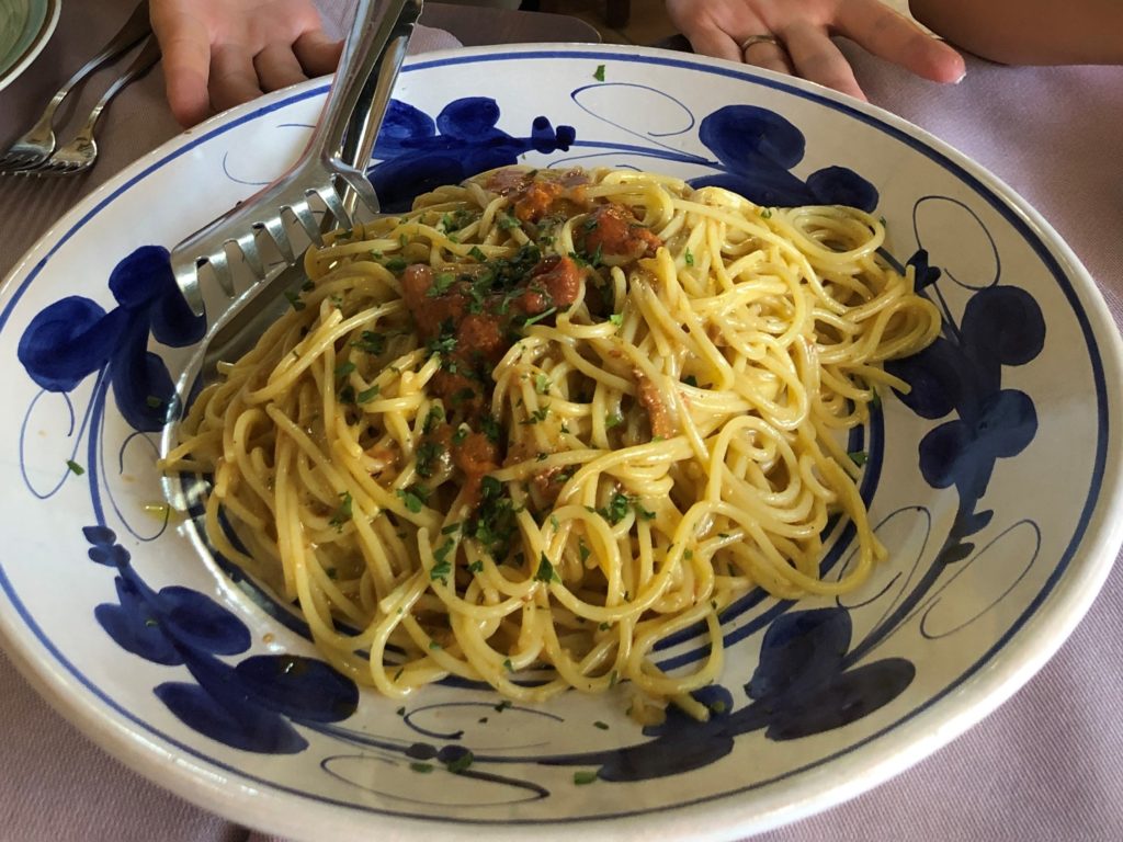 うにスパゲッティー  