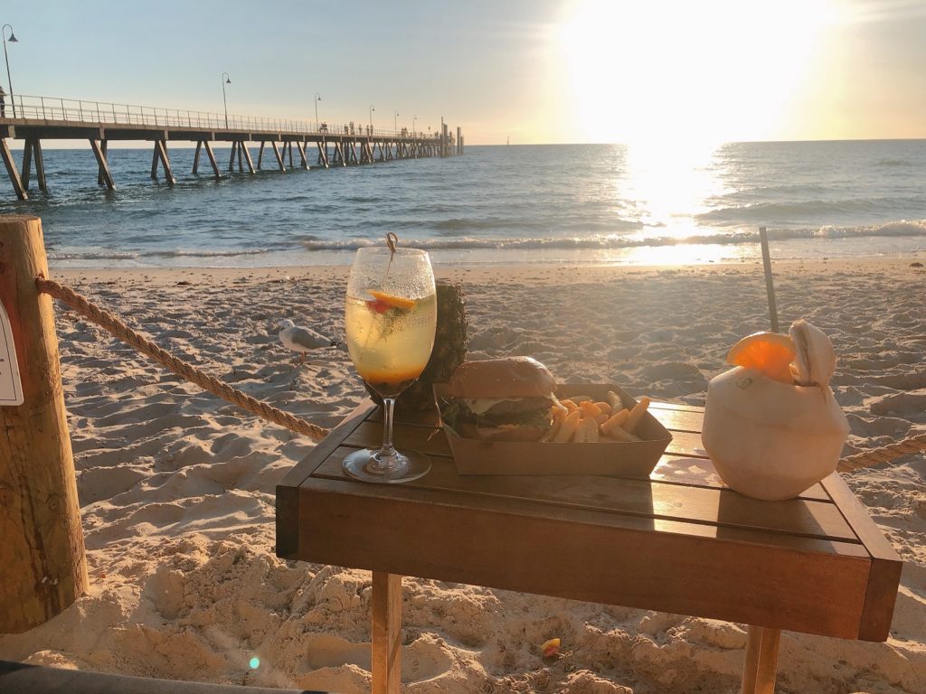 ビーチでのひと時