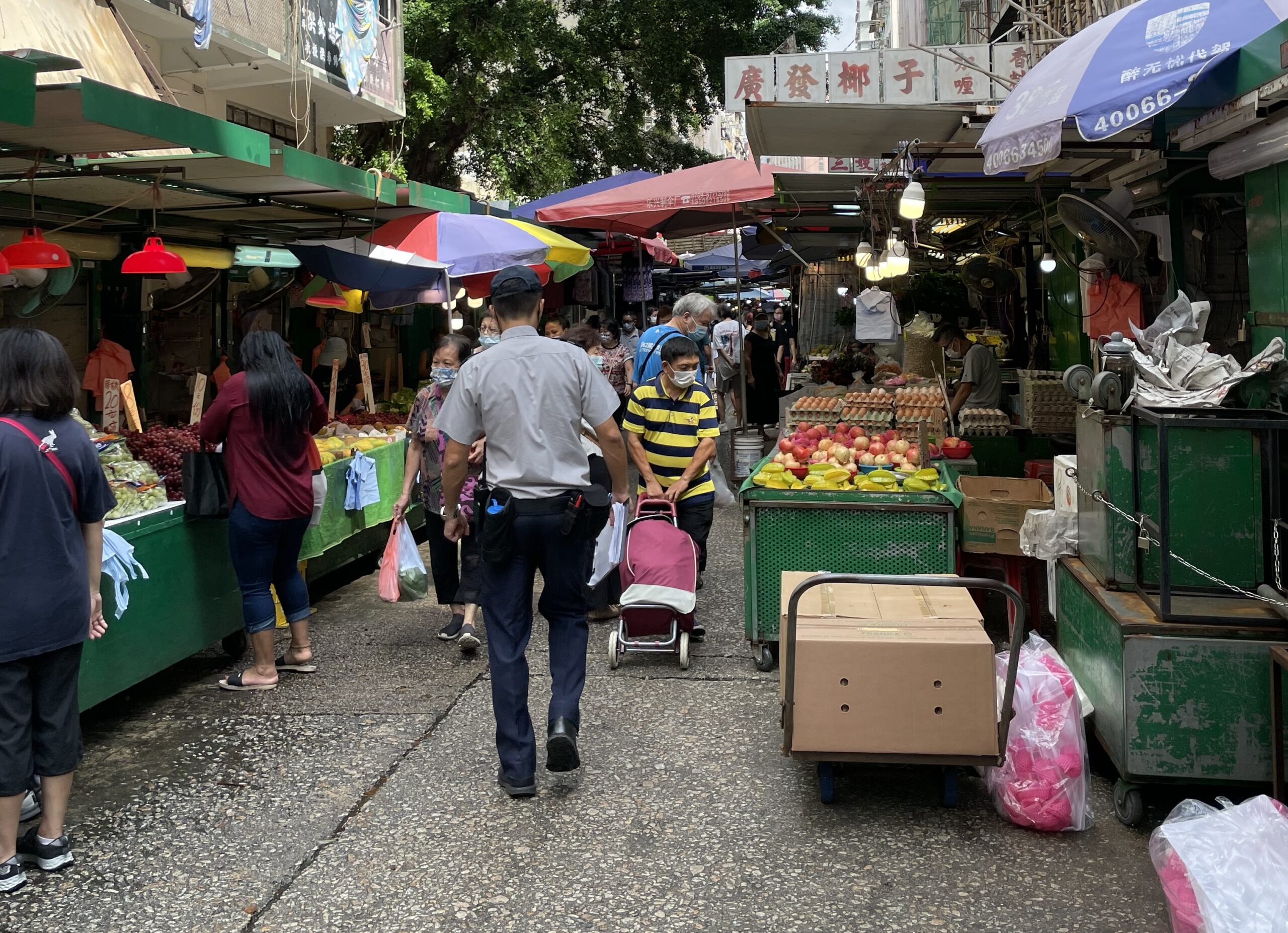 香港の街市（ガイシー）