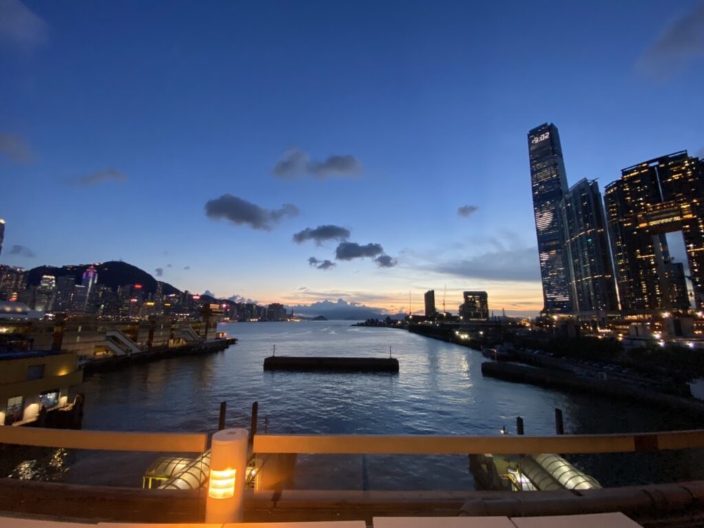 香港の夜景